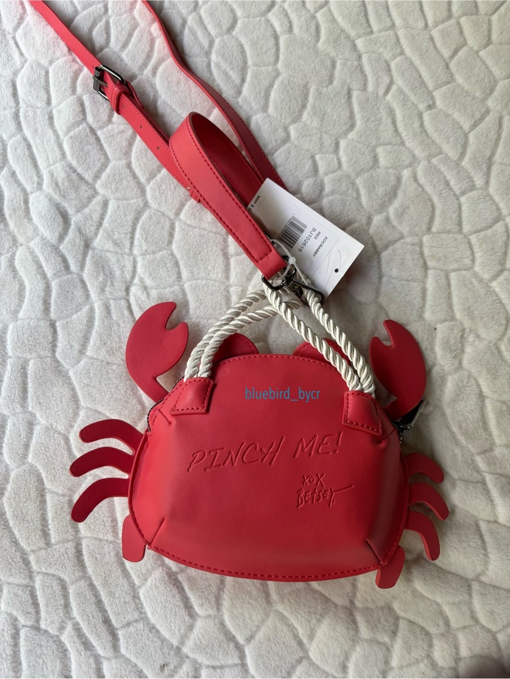 Betsey Johnson XOCRABBY Crab Crossbody Bag - Picture 5 of 8